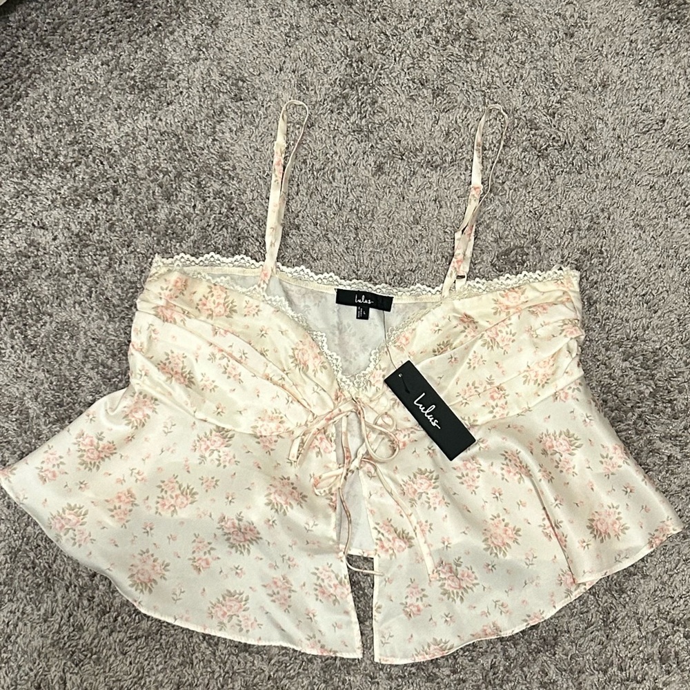 Lulus Floral Cami + Midi Skirt Set - Picture 4 of 6